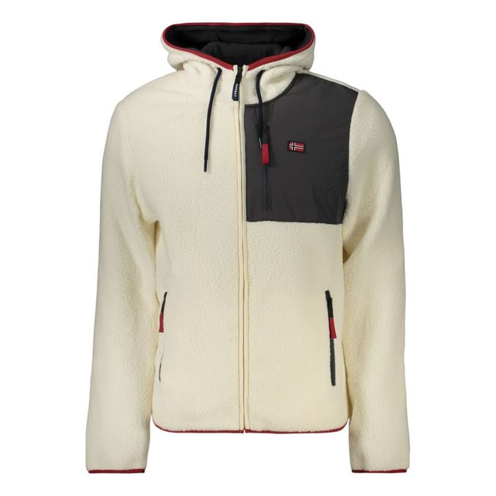 Norway 1963 Bianco Poliestere Uomo Men's Felpa